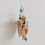 Hand Crafted Angler Fish Metal Ornament