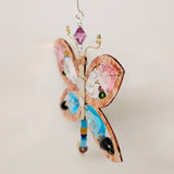 Pretty In Pink Butterfly Ornament