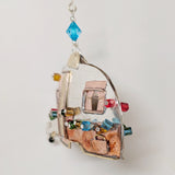 Metal Camper Ornament