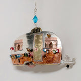 Metal Camper Ornament
