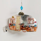 Metal Camper Ornament