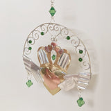 Irish Claddagh Ornament