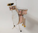 Drum Set Metal Ornament