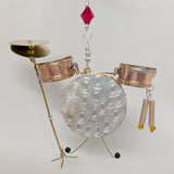 Drum Set Metal Ornament