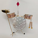Drum Set Metal Ornament