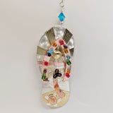 Hanging Flip Flop Ornament