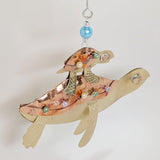 Metal Double Sea Turtle