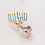 Menorah Metal Ornament