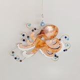 Octopus Metal Ornament