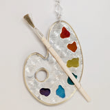 Painters Palette Ornament
