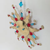 Mister Sun Metal Ornament
