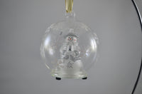 Light-up Snowman Globe Ornament 6 colors