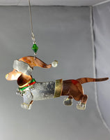 Dachshund Dog Metal Ornament