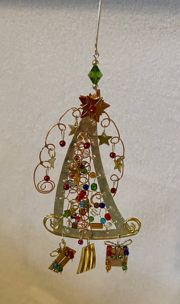 Hand crafted Metal Christmas Tree